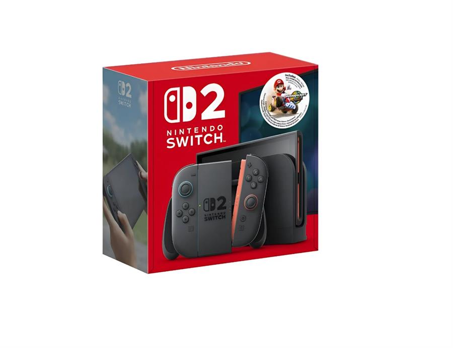 Consola Nintendo Switch 2, la nueva consola de Nintendo con pantalla 4K y 256GB.
