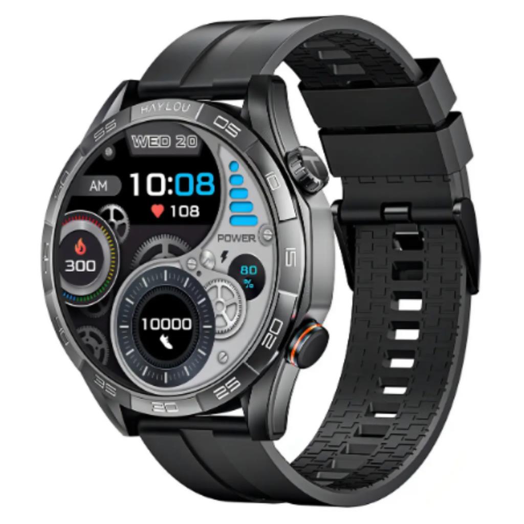 Smartwatch Haylou Solar 5 plateado