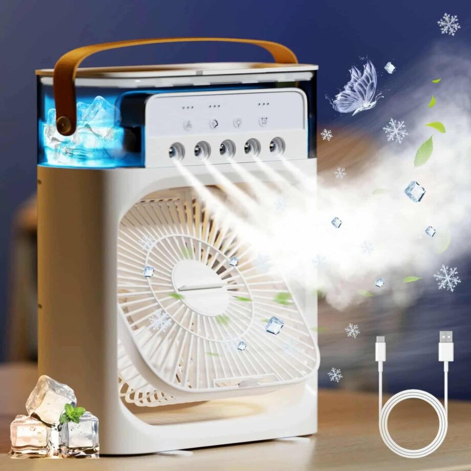 VENTILADOR CON HUMIDIFICADOR